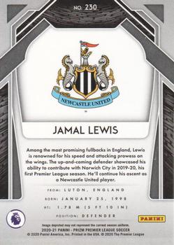 2020-21 Panini Prizm Premier League #230 Jamal Lewis Back