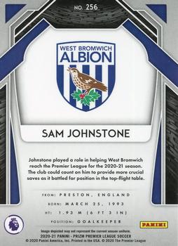 2020-21 Panini Prizm Premier League #256 Sam Johnstone Back