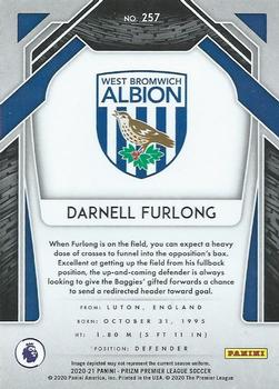 2020-21 Panini Prizm Premier League #257 Darnell Furlong Back