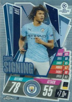 2020-21 Topps Chrome Match Attax UEFA Champions League #10 Nathan Ake Front