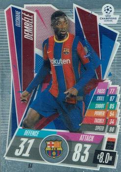 2020-21 Topps Chrome Match Attax UEFA Champions League #53 Ousmane Dembele Front