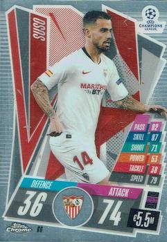 2020-21 Topps Chrome Match Attax UEFA Champions League #66 Suso Front