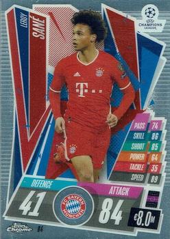 2020-21 Topps Chrome Match Attax UEFA Champions League #84 Leroy Sane Front