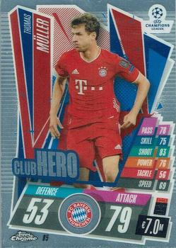 2020-21 Topps Chrome Match Attax UEFA Champions League #85 Thomas Muller Front