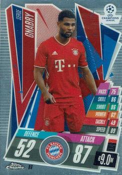 2020-21 Topps Chrome Match Attax UEFA Champions League #86 Serge Gnabry Front