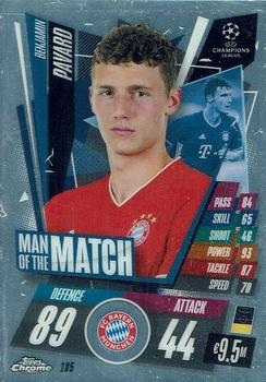 2020-21 Topps Chrome Match Attax UEFA Champions League #185 Benjamin Pavard Front