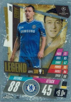 2020-21 Topps Chrome Match Attax UEFA Champions League #191 John Terry Front