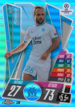 2020-21 Topps Chrome Match Attax UEFA Champions League - Refractor #110 Valere Germain Front
