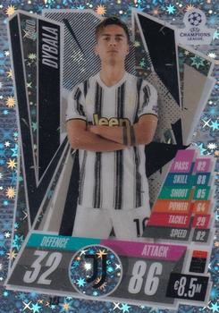 2020-21 Topps Chrome Match Attax UEFA Champions League - X-Fractor #123 Paulo Dybala Front
