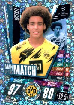 2020-21 Topps Chrome Match Attax UEFA Champions League - X-Fractor #186 Axel Witsel Front