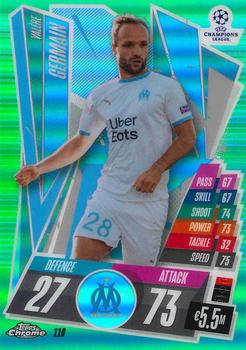 2020-21 Topps Chrome Match Attax UEFA Champions League - Green #110 Valere Germain Front