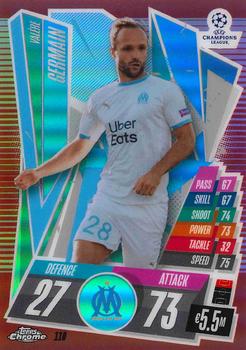 2020-21 Topps Chrome Match Attax UEFA Champions League - Red #110 Valere Germain Front