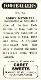 1960 Cadet Sweets Footballers #24 Bobby Mitchell Back