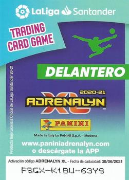 2020-21 Panini Adrenalyn XL La Liga Santander #468 Benzema Back