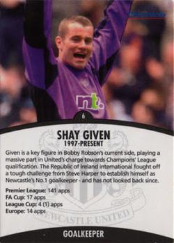 2002-03 Newcastle Evening Chronicle - Toon Heroes #6 Shay Given Front