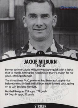 2002-03 Newcastle Evening Chronicle - Toon Heroes #11 Jackie Milburn Front