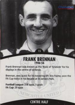 2002-03 Newcastle Evening Chronicle - Toon Heroes #15 Frank Brennan Front