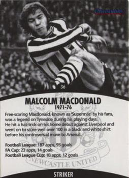 2002-03 Newcastle Evening Chronicle - Toon Heroes #36 Malcolm MacDonald Front