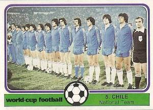 1982 Monty Gum World Cup Football #5 Chile team Front