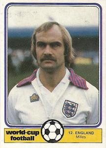 1982 Monty Gum World Cup Football #12 Mick Mills Front