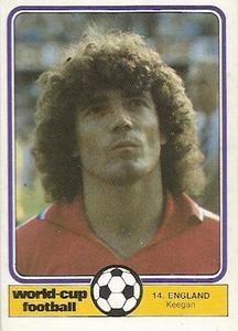 1982 Monty Gum World Cup Football #14 Kevin Keegan Front