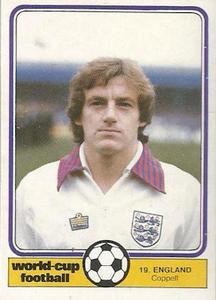 1982 Monty Gum World Cup Football #19 Steve Coppell Front