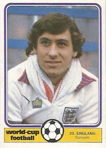 1982 Monty Gum World Cup Football #20 Kenny Sansom Front