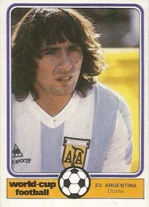 1982 Monty Gum World Cup Football #23 Victorio Ocaño Front