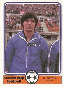 1982 Monty Gum World Cup Football #39 Anton Pichler Front