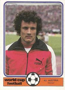 1982 Monty Gum World Cup Football #42 Heribert Weber Front