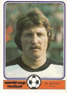 1982 Monty Gum World Cup Football #48 Wilhelm Kreuz Front