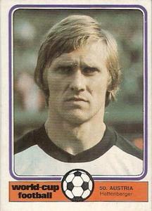 1982 Monty Gum World Cup Football #50 Roland Hattenberger Front