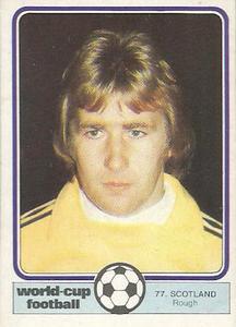1982 Monty Gum World Cup Football #77 Alan Rough Front