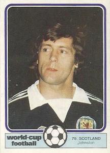 1982 Monty Gum World Cup Football #79 Willie Johnston Front