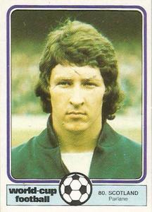 1982 Monty Gum World Cup Football #80 Derek Parlane Front