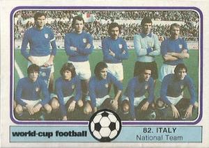 1982 Monty Gum World Cup Football #82 Italy team Front