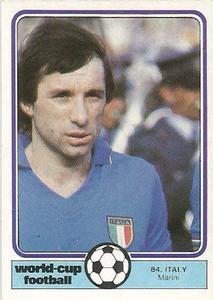 1982 Monty Gum World Cup Football #84 Giampiero Marini Front