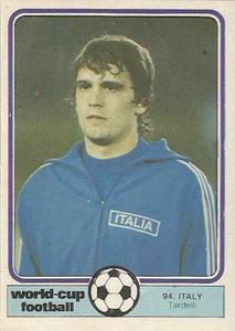 1982 Monty Gum World Cup Football #94 Marco Tardelli Front