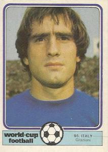 1982 Monty Gum World Cup Football #95 Francesco Graziani Front