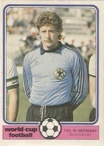 1982 Monty Gum World Cup Football #133 Harald Schumacher Front