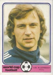 1982 Monty Gum World Cup Football #139 Heinz Flohe Front