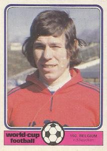 1982 Monty Gum World Cup Football #150 Rene Vandereycken Front