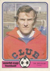 1982 Monty Gum World Cup Football #158 Julien Cools Front