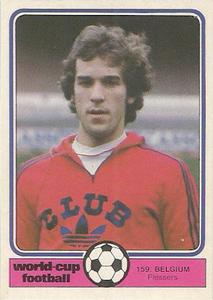 1982 Monty Gum World Cup Football #159 Gerard Plessers Front
