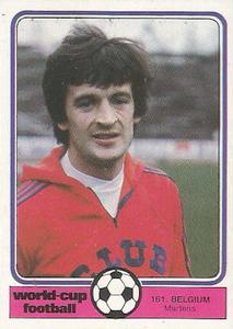 1982 Monty Gum World Cup Football #161 Maurice Martens Front