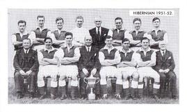 1962 D.C. Thomson Famous Teams in Football History #NNO Hibernian Team Group Front