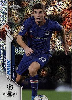 2019-20 Topps Chrome UEFA Champions League - Speckle #47 Christian Pulisic Front