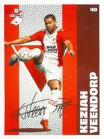 2021 Albert Heijn Eredivisie Onze Voetbalhelden #40 Keziah Veendorp Front