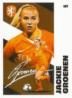 2021 Albert Heijn Eredivisie Onze Voetbalhelden #117 Jackie Groenen Front