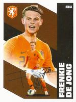 2021 Albert Heijn Eredivisie Onze Voetbalhelden #134 Frenkie de Jong Front